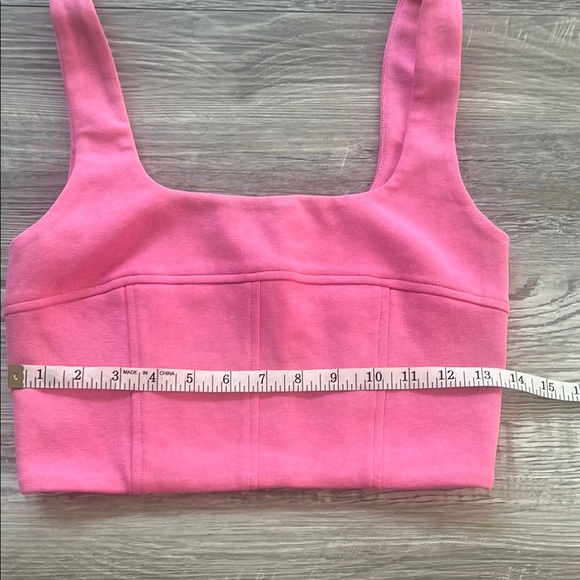 Victor Glemaud Pink Crop Top - Picture 6 of 7